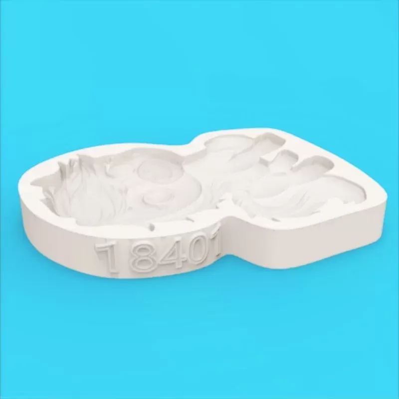 mold סיליקון לפוני מתוק עם עיניים גדולות - תמונה 6