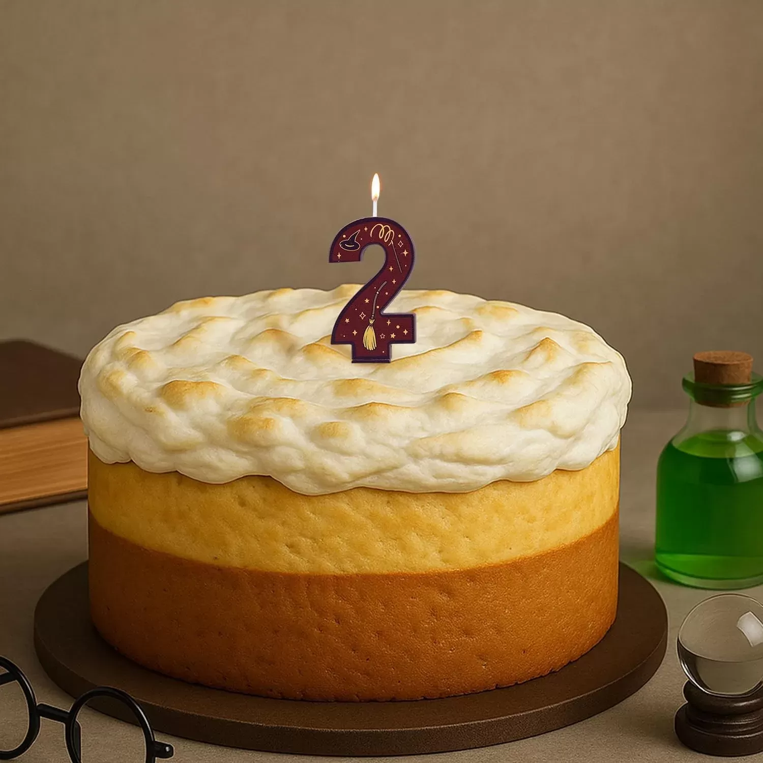 סט נרות קסומים 0-9 לעוגת יום הולדת - תמונה 5