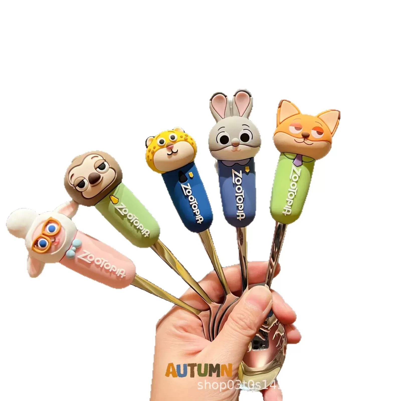 סט סכו"ם מ-Zootopia - כף ומזלג חמוד - תמונה 5