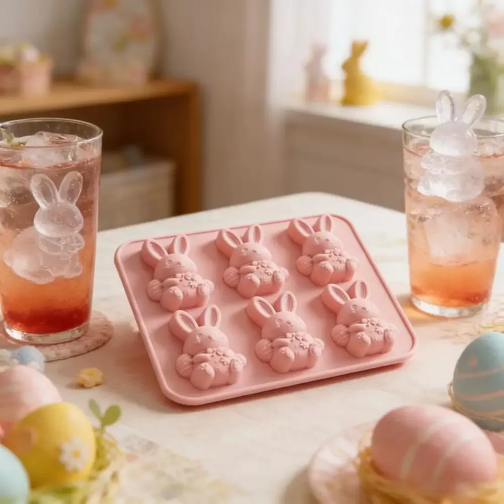 mold סיליקון 3D של ארנב לקישוטים - תמונה 5