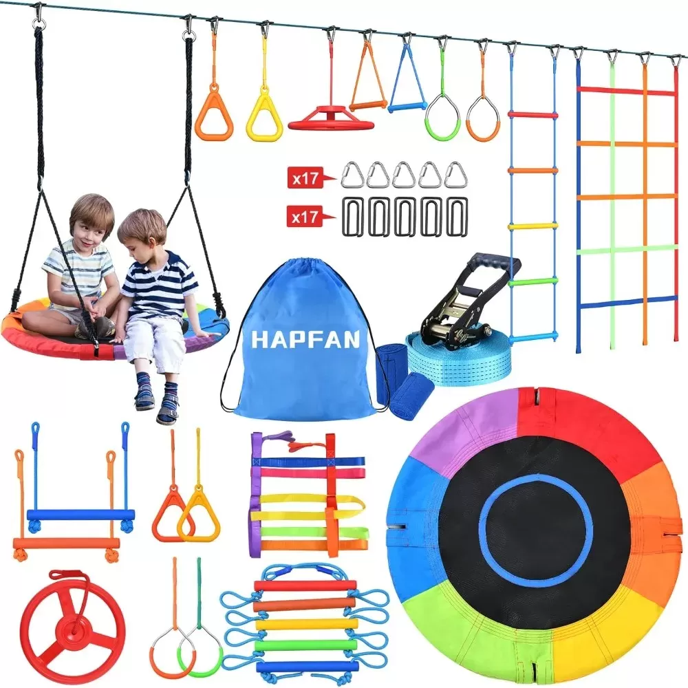 סט חבלים לילדים באורך 50 רגל - תמונה 2
