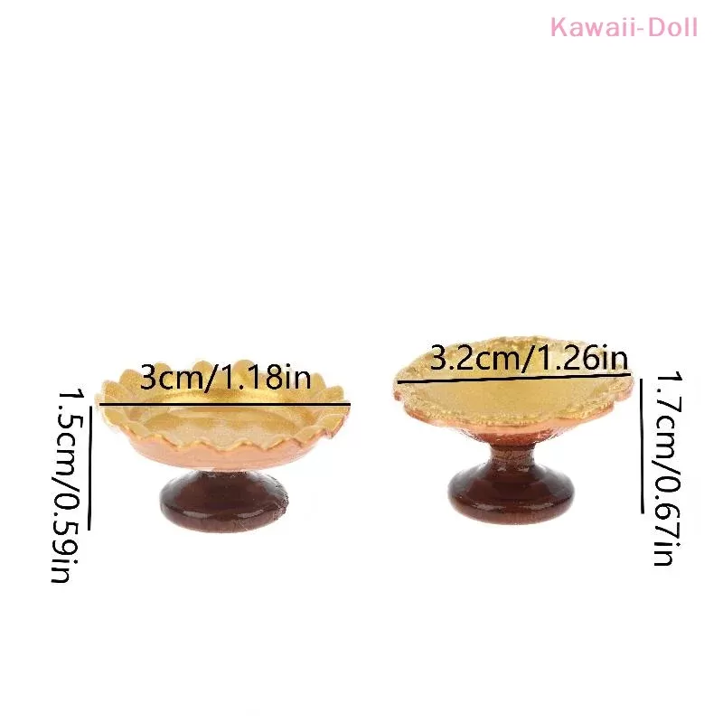 קערת עוגות מיניאטורית לדול האוס - תמונה 5