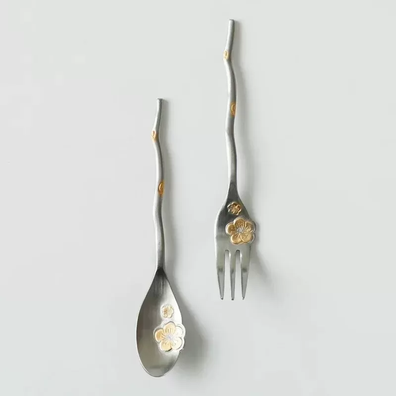 כף ערבוב יפנית עם מוטיב סאקורה - תמונה 3